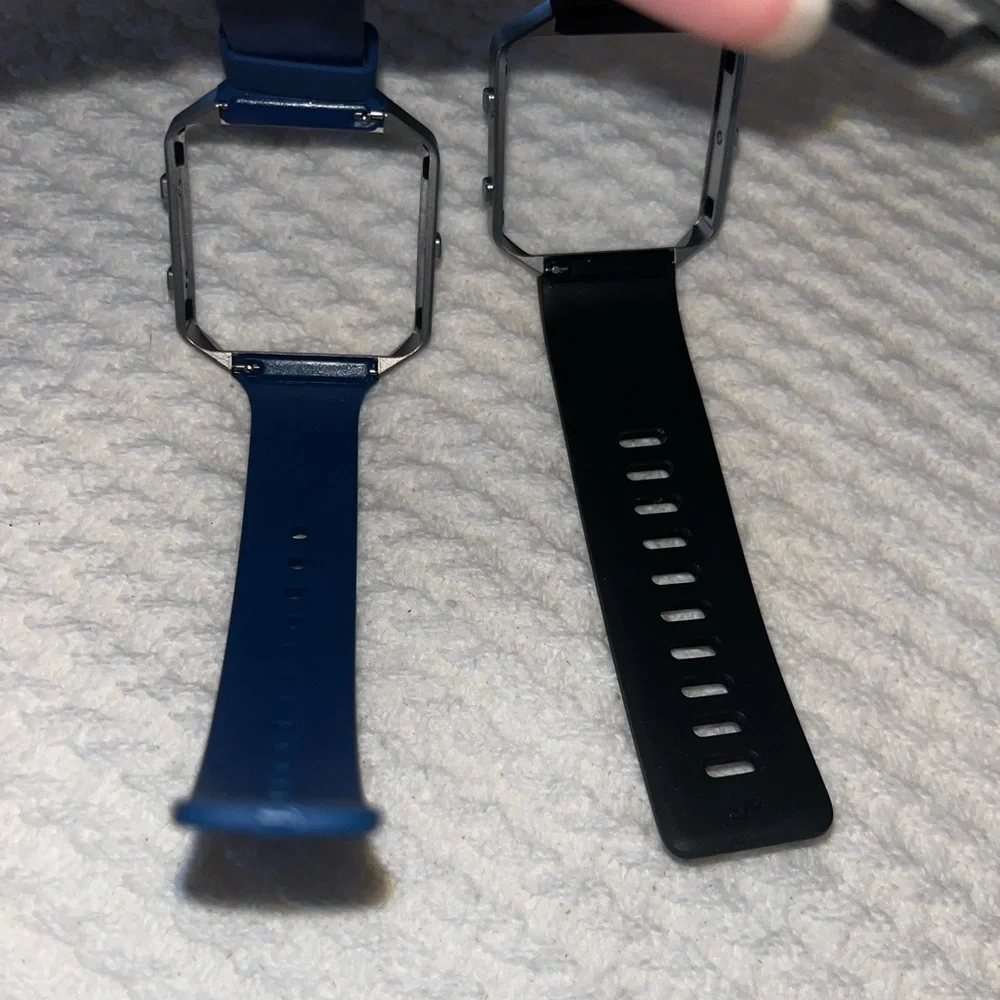 Fitbit Blaze Replacement Bands - Blue and Black